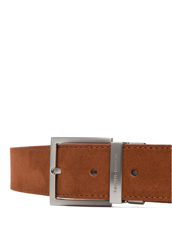 Tommy Hilfiger Tommy Hilfiger Vīriešu josta Hudson Rev 3.5 AM0AM13945 Brūns
