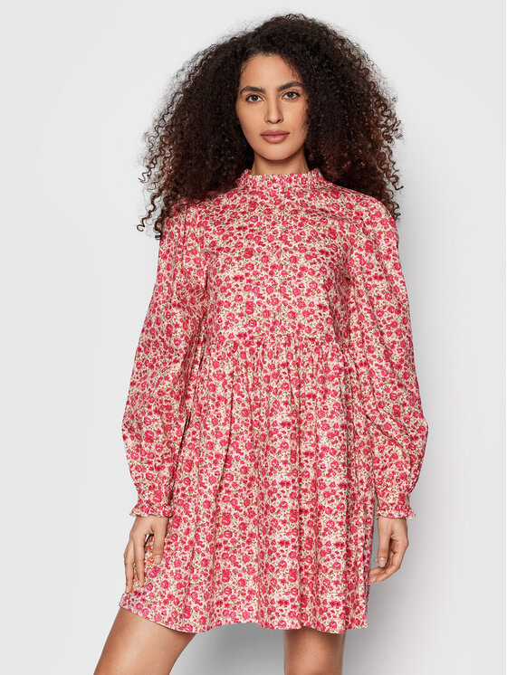 Vila Vila Hétköznapi ruha Flow 14077432 Rózsaszín Regular Fit
