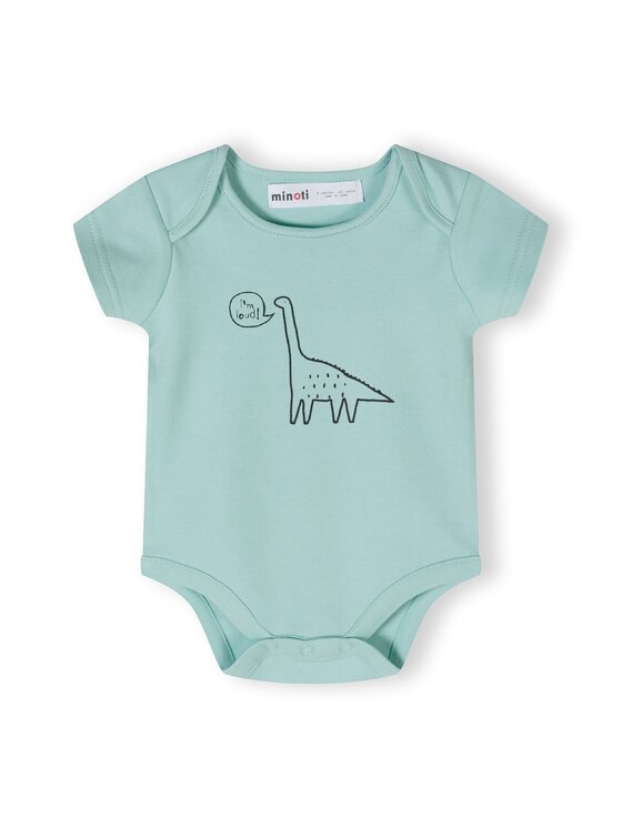 MINOTI MINOTI Body 24babypack10 Zielony Regular Fit