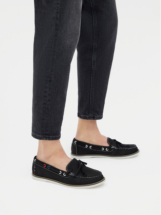 Beverly Hills Polo Club Beverly Hills Polo Club Mokasíny WI16-SKIPER-01 Čierna