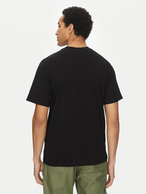 Vans Vans T-Shirt Essential VN000HPZ Czarny Loose Fit