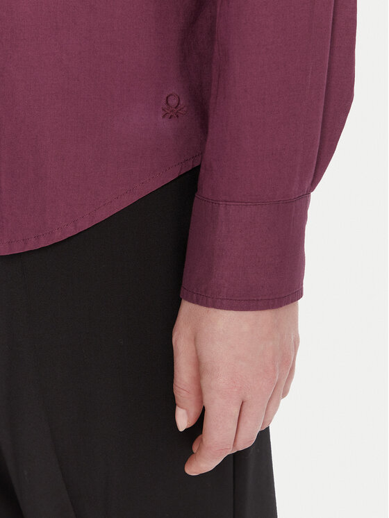 United Colors Of Benetton United Colors Of Benetton Särk 5WPQDQ0AX Lilla Regular Fit