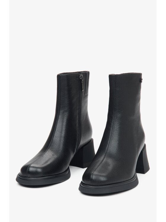 Estro Estro Μποτάκια ER00115876 Μαύρο