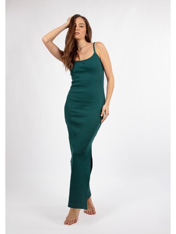 DKaren Sport DKaren Sport Sukienka codzienna DK-K-P7 Zielony Slim Fit