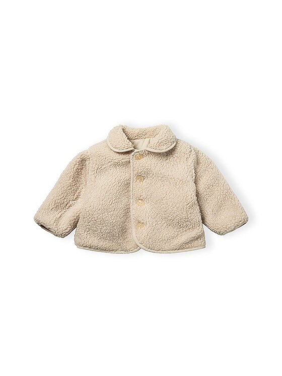 minoti minoti Kurtka zimowa 31BABYCOAT3 Kremowy Regular Fit