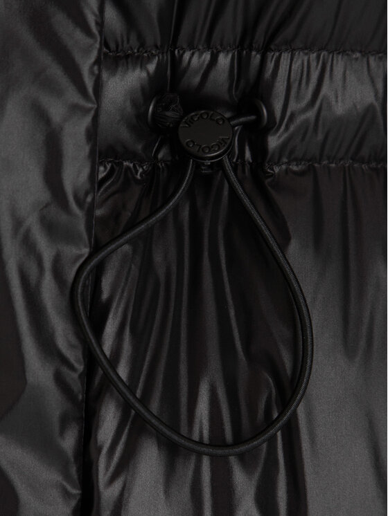 ViCOLO ViCOLO Pūkinė striukė TF0086 Juoda Regular Fit