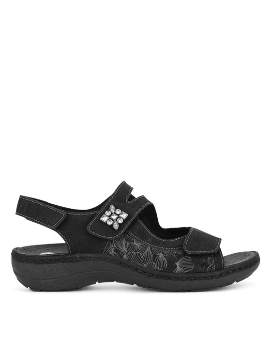 Remonte Remonte Sandale D7647-01 Negru