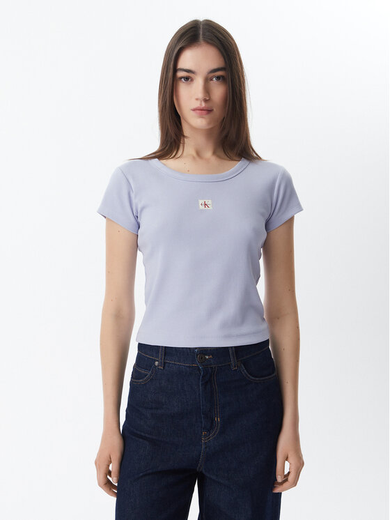 Calvin Klein Jeans Calvin Klein Jeans T-Shirt LV047C200G Hellblau Slim Fit