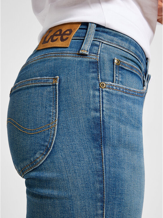 Lee Lee Jeansy SCARLETT Niebieski Regular Fit