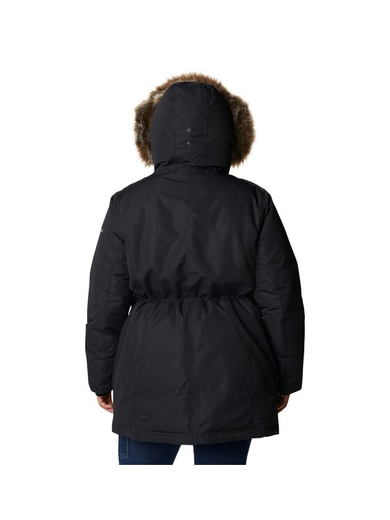 Columbia Columbia Cappotto invernale 208576 Nero Regular Fit