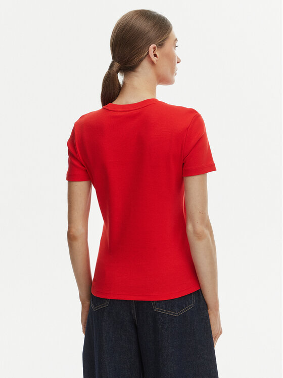 Tommy Hilfiger Tommy Hilfiger T-Shirt New Cody WW0WW40587 Oranžová Slim Fit