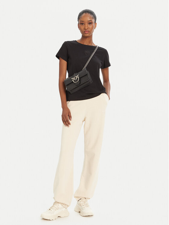 PINKO PINKO Spodnie dresowe Pazzo 105508 A2RB Beżowy Regular Fit