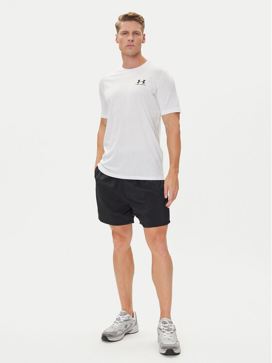 Under Armour Under Armour Tričko 1326799 Biela Loose Fit
