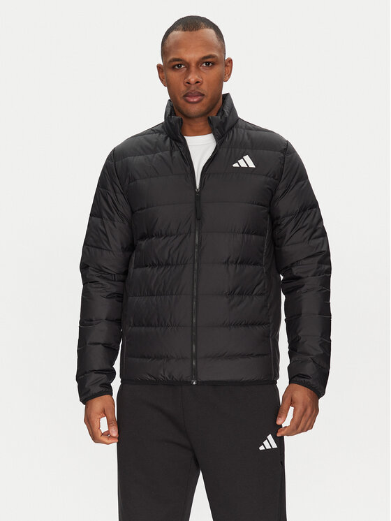adidas adidas Vatovaná bunda Essentials JD1046 Černá Slim Fit