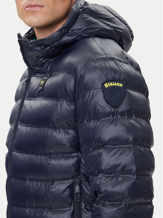 Blauer Blauer Prijelazna jakna 25WBLUC02132 Tamnoplava Regular Fit