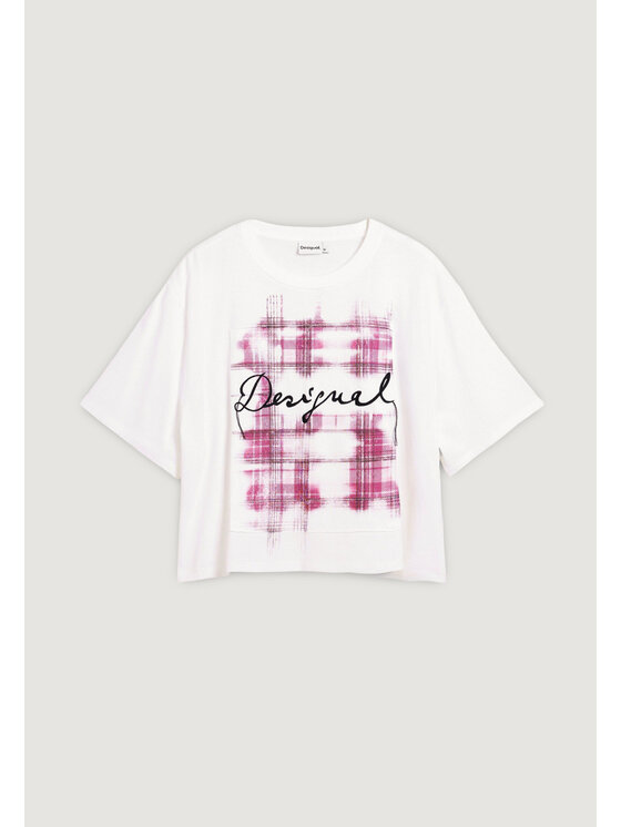 Desigual Desigual T-shirt TS_CRACOVIA Bianco Casual Fit