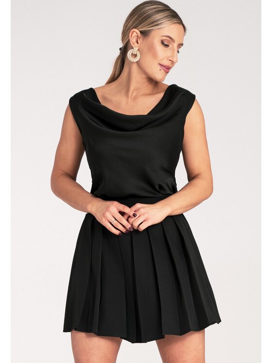 FIGL FIGL Minigonna M1159 Nero A-Line Fit