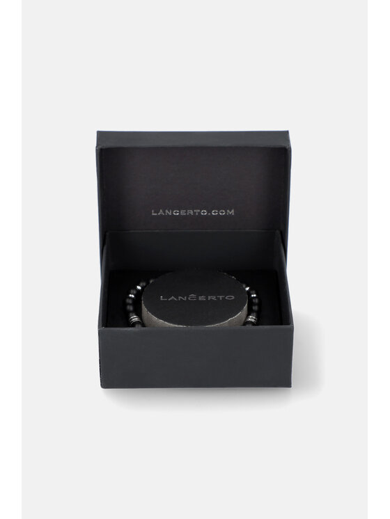 Lancerto Lancerto Bransoletka BR129222000014 Czarny