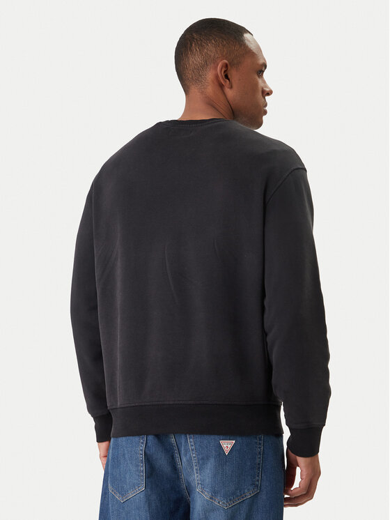Guess Jeans Guess Jeans Суитшърт M6GQA6 KCPR1 Черен Regular Fit