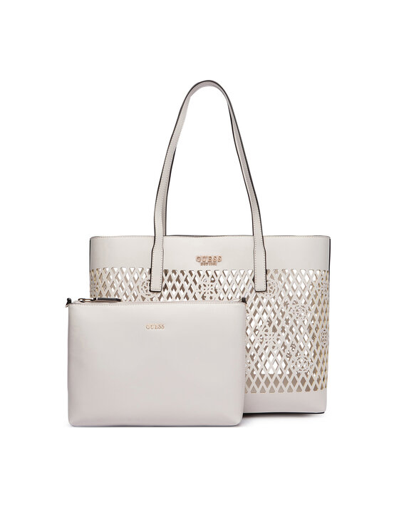Guess Guess Geantă Letty HWPG99 11240 Alb