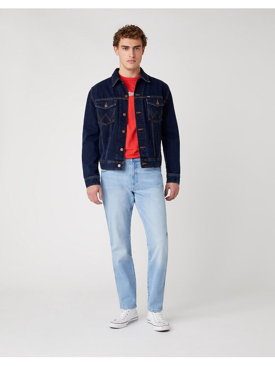 Wrangler Wrangler Jeansy TEXAS TAPER Niebieski Slim Fit