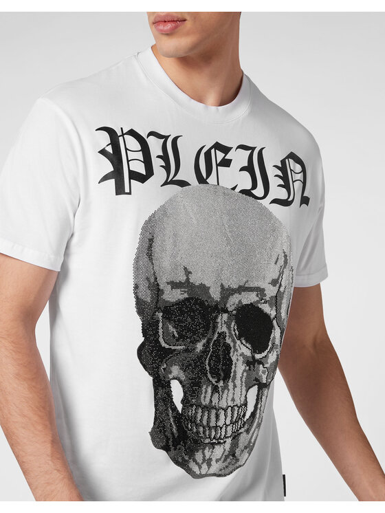 PHILIPP PLEIN PHILIPP PLEIN Tričko 785 Biela Regular Fit