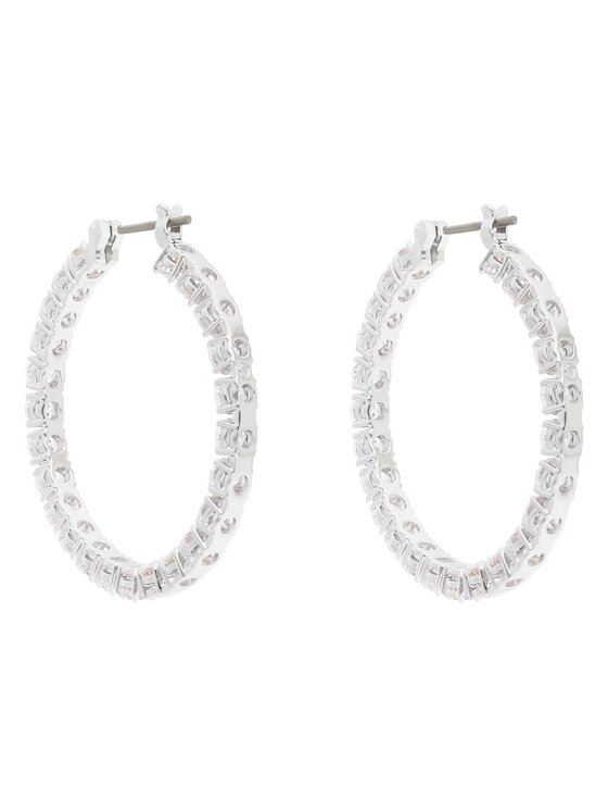 Swarovski Swarovski Обици Matrix 5647715 Сребрист