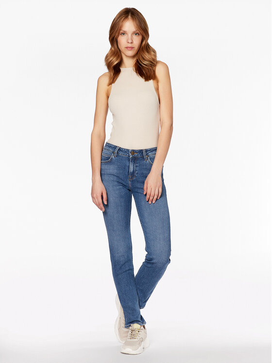 Lee Lee Jeansy Elly L305FAB51 112328322 Niebieski Slim Fit