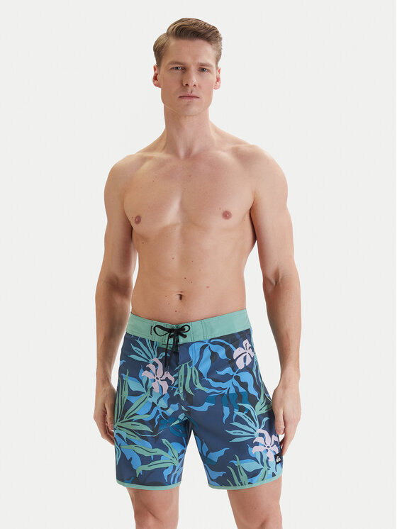 Quiksilver Quiksilver Plaukimo šortai Surfsilk Scallop 18" EQYBS04862 Mėlyna Regular Fit