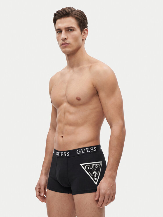 Guess Guess Súprava boxeriek U6BG03 K5365 Čierna