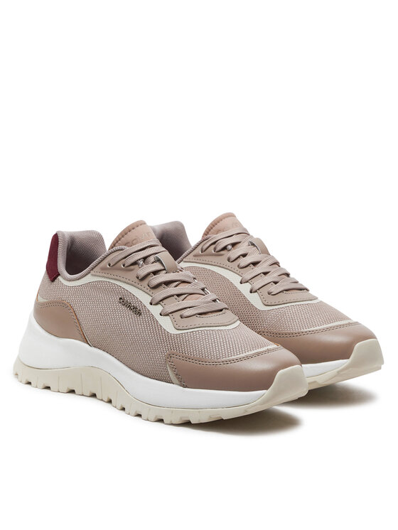Calvin Klein Calvin Klein Снікерcи Runner HW0HW02221 Бежевий