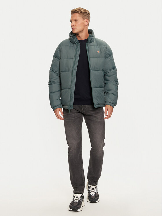 Dickies Dickies Bunda pro přechodné období Waldenburg DK0A4XP20LN Zelená Regular Fit