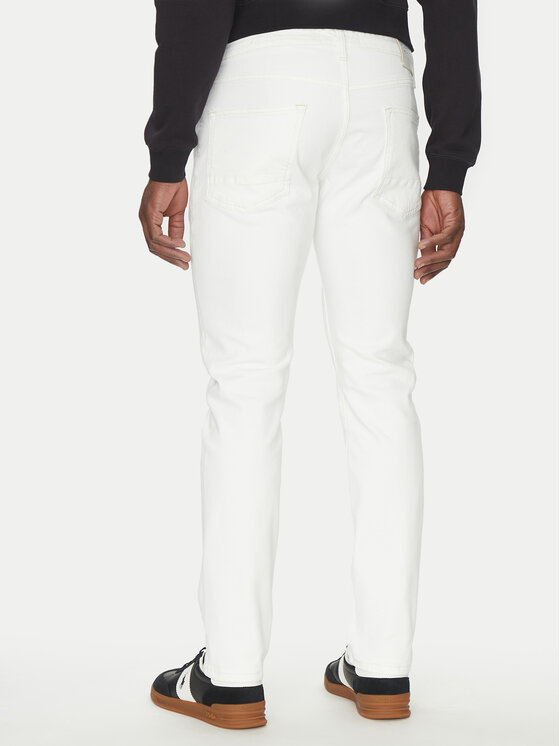 Scotch & Soda Scotch & Soda Jeansy 178933 Biały Slim Fit