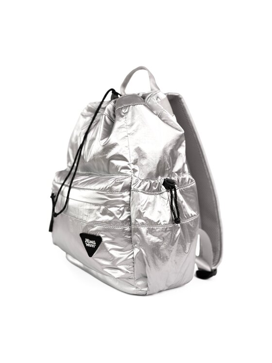 Himawari Himawari Plecak No. 61 Silver mini Srebrny