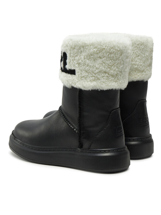 Karl Lagerfeld Kids Karl Lagerfeld Kids Čizme Z30312 M Crna