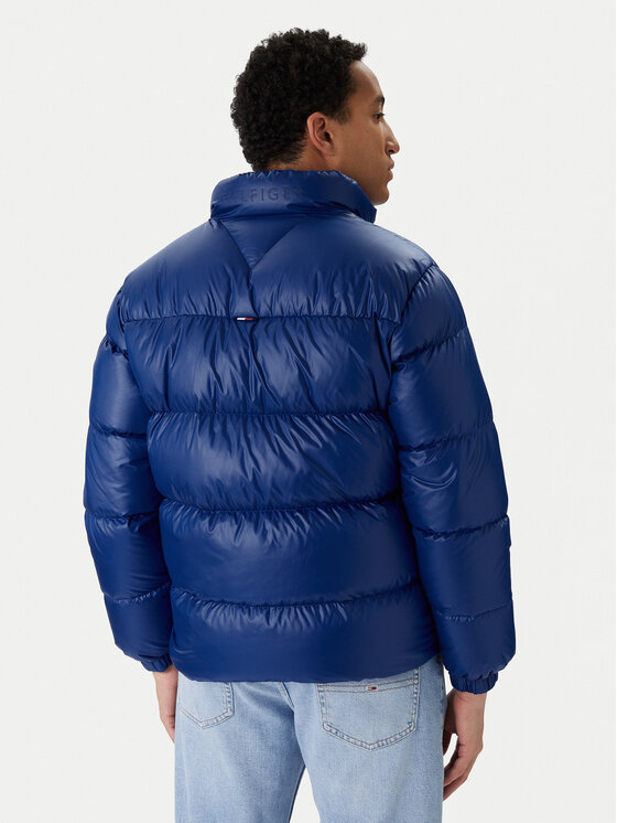 Tommy Hilfiger Tommy Hilfiger Pehelykabát MW0MW40617 Kék Regular Fit