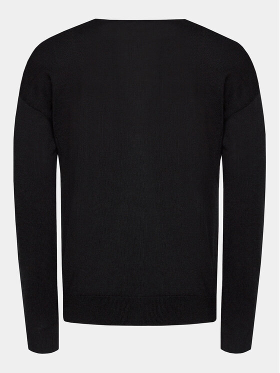 Sisley Sisley Ζακέτα 11BAS600J Μαύρο Regular Fit