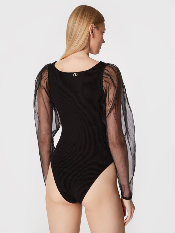 TWINSET TWINSET Glaustinukė 222TT3105 Juoda Slim Fit