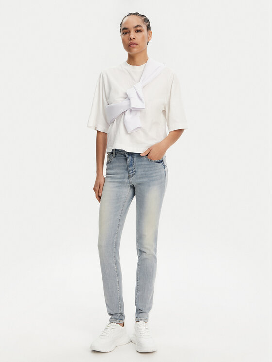 Armani Exchange Armani Exchange Jeans hlače XW000129 AF12853 MB001 Modra Super Skinny Fit