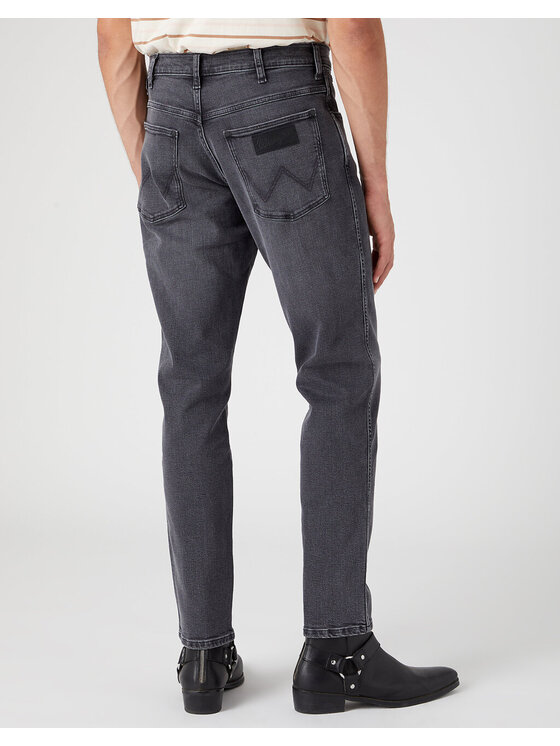 Wrangler Wrangler Jeansy RIVER Szary Straight Fit