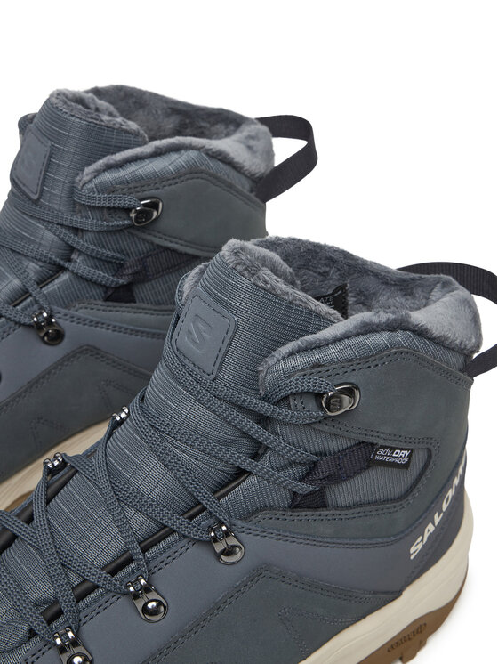 Salomon Salomon Трекінгові черевики Outchill Climasalomon™ Waterproof L47853900 Сірий