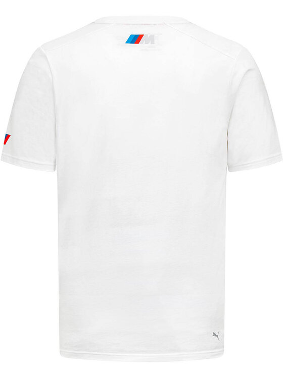 Puma Puma T-Shirt BMW M Motorsport Biały Regular Fit