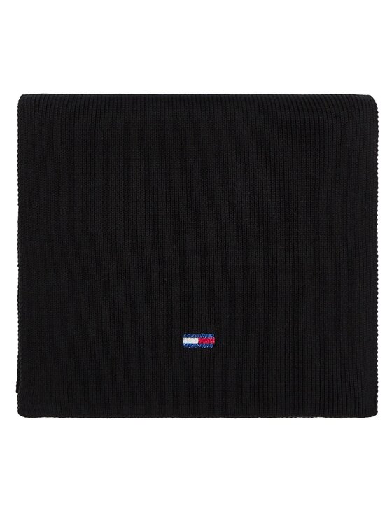 Tommy Hilfiger Tommy Hilfiger Набір шапка і снуд Tjw Flag Beanie And Scarf AW0AW15482 Чорний