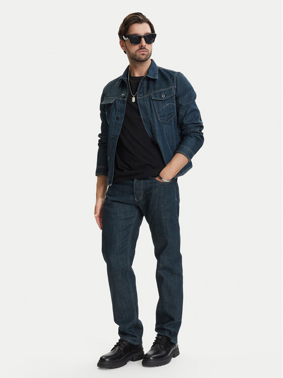 G-Star Raw G-Star Raw Džinsi Streem D28534-E541 Tumši zils Tapered Fit