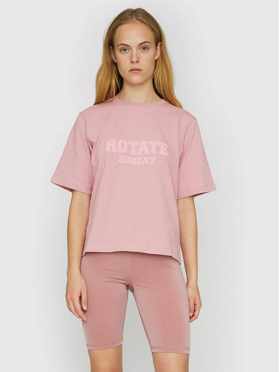 ROTATE Majica Aster RT455 Roza Loose Fit