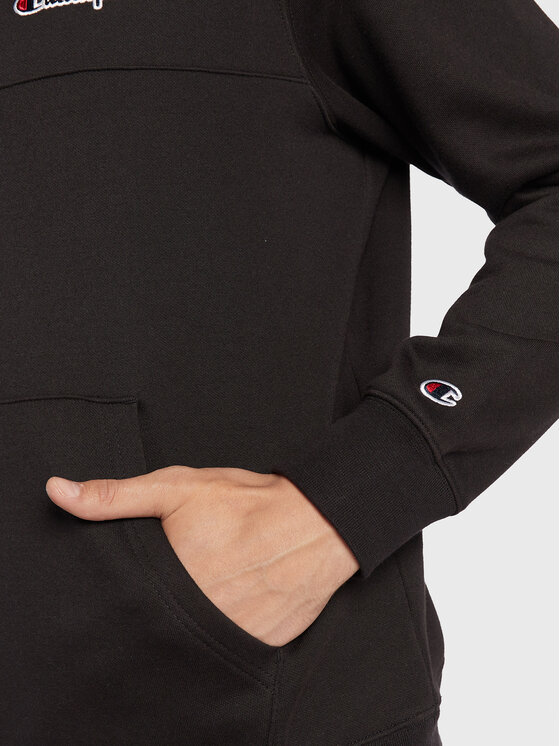 Champion Champion Bluza Half-Zip Heavy 217866 Czarny Regular Fit