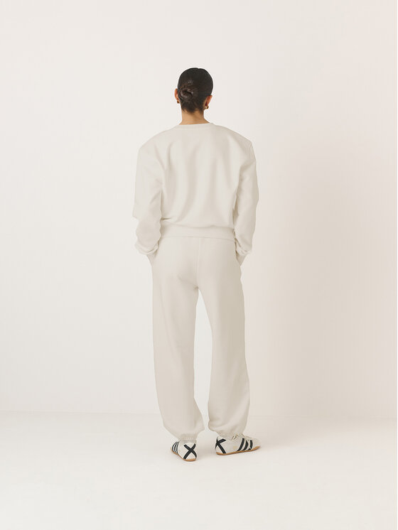 La Mania La Mania Felpa ROSIN Bianco Classic Fit