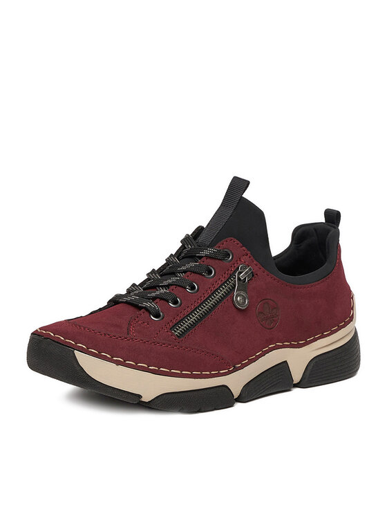 Rieker Rieker Superge 45973-36 Bordo rdeča