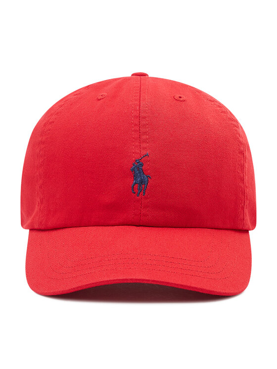 Polo Ralph Lauren Polo Ralph Lauren Czapka z daszkiem Clsc Cap 323552489003 Czerwony