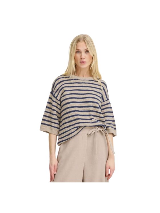 b.young b.young Maglione Maglia bymikala vaffel jumper Beige Regular Fit